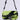 The WILD DREAMS ZEBRA FAUX FUR PURSE is a handbag featuring lime green and black zebra faux fur, a top strap, and silver buckle detail against a plain background.