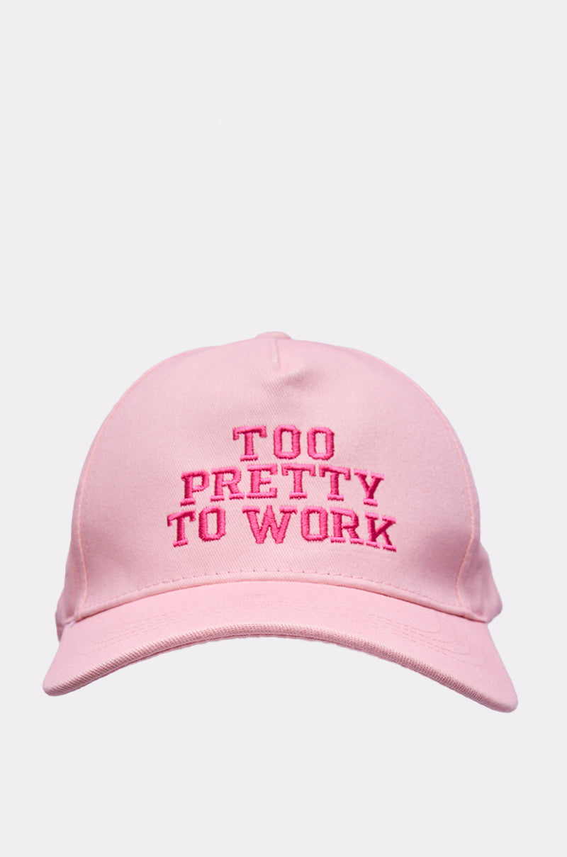 The I SAID WHAT I SAID HAT is a pink adjustable ball cap with "I SAID WHAT I SAID" boldly embroidered on the front. Both stylish and comfortable, this baseball cap is perfect for making a statement. 1