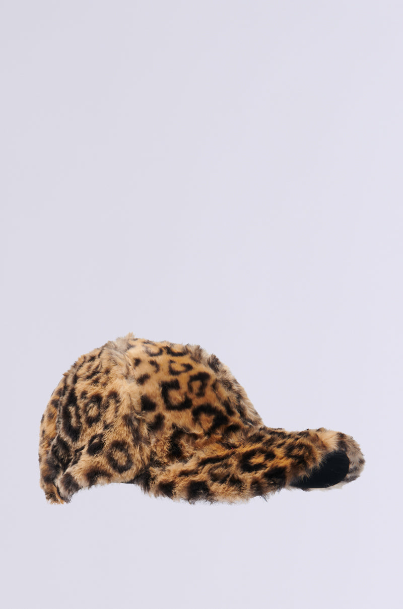 帽子 Needles Bermuda Hat - Faux Fur / Leopard WILD CHILD CHEETAH FUR SNAPBACK – AKIRA