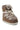 Introducing the AZALEA WANG TOASTY BROWN BOOTIE: this stylish footwear is crafted with chunky white laces, a textured flat sole, and a faux suede upper. It also includes a padded ankle area for enhanced warmth and comfort.