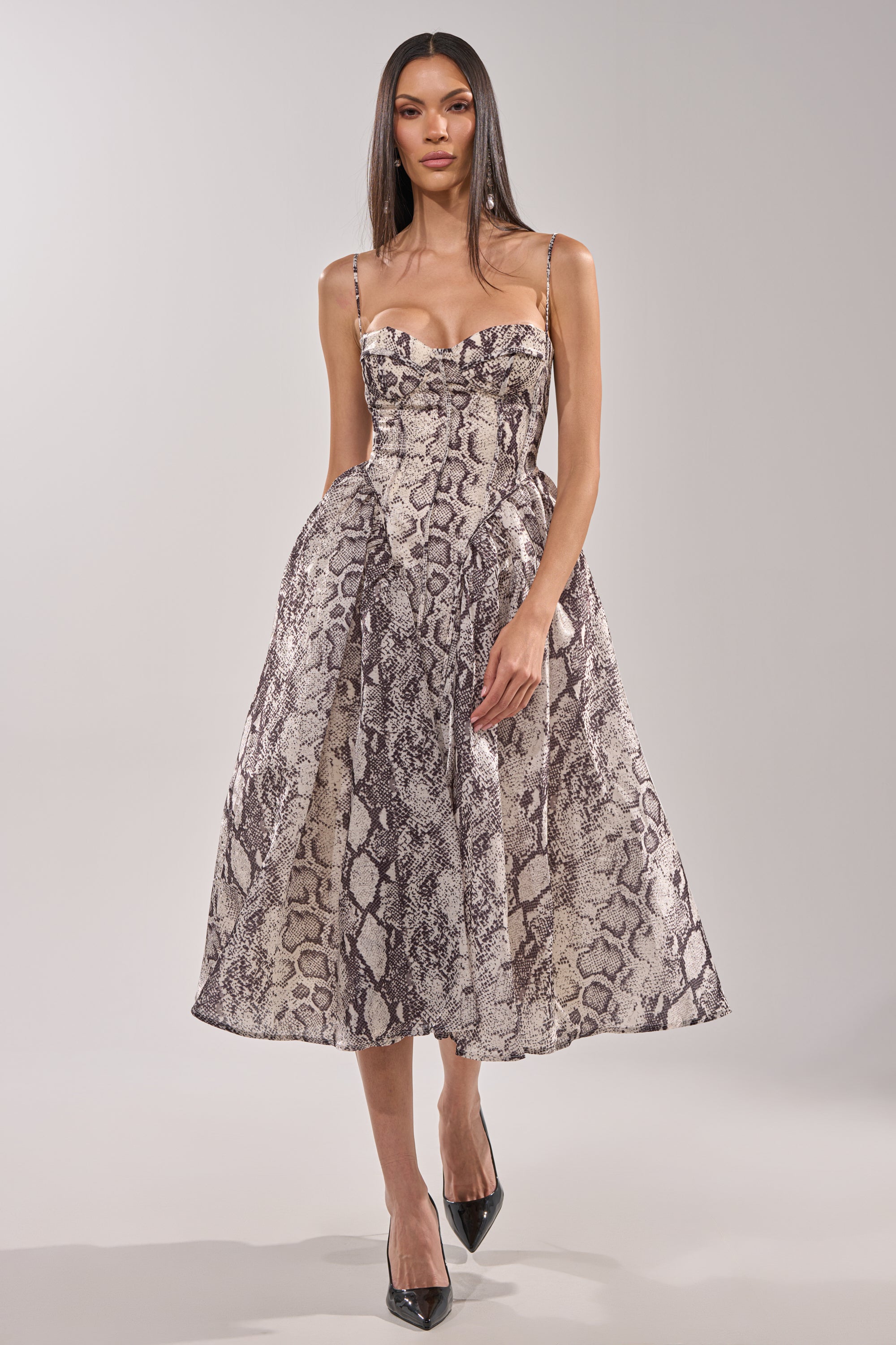 AKIRA Snake Babe Maxi Dress | Size Small AKIRA Snake Babe Maxi Dress | Size Small