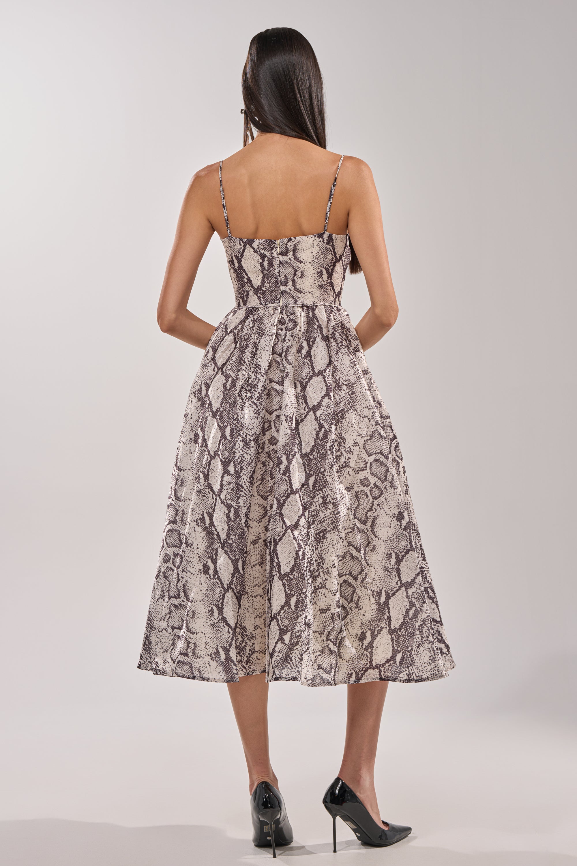 snake formal dress Sinai Strapless Mini Dress Snake Sequin