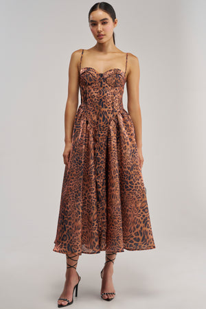 leopard print bridesmaid dresses AKIRA Cheetah Sisters Midi Dress Sheer Lace See Through Her mermaid silhouette in black lace maternity dress Size:7 US Men (6 UK/AU)