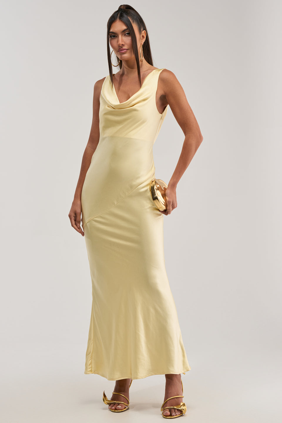 butter yellow party dress Tiered Backless Maxi Dress Butter Yellow | Smocked Bodice Sundress | Summer Wedding Guest & Vacation Outfit | Lightweight Crinkle Cotton