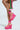 AZALEA WANG VONDA PINK WEDGE SANDAL