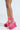 AZALEA WANG VONDA PINK WEDGE SANDAL