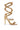 AZALEA WANG YEIRA GOLD SANDAL