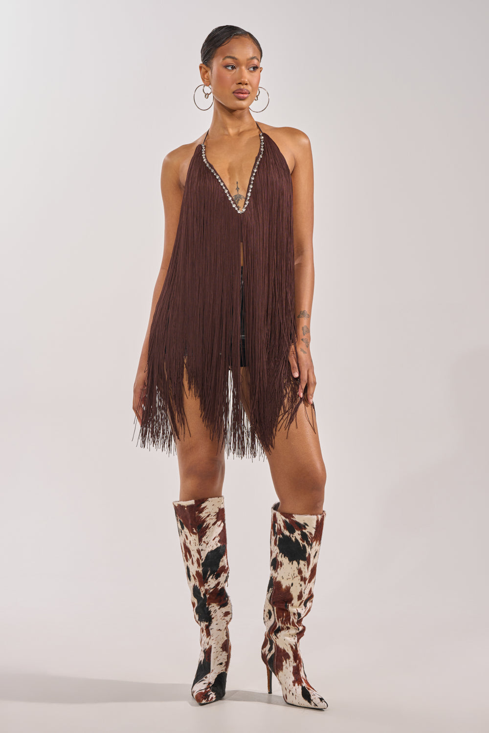 SWEPT AWAY FRINGE TOP – AKIRA