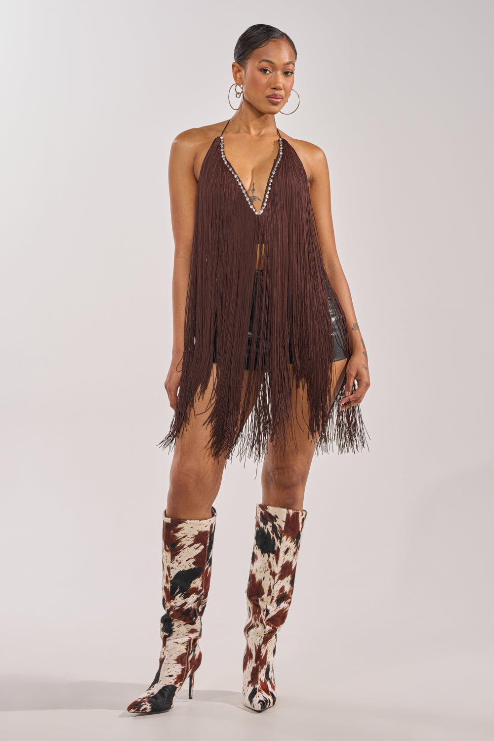 SWEPT AWAY FRINGE TOP – AKIRA