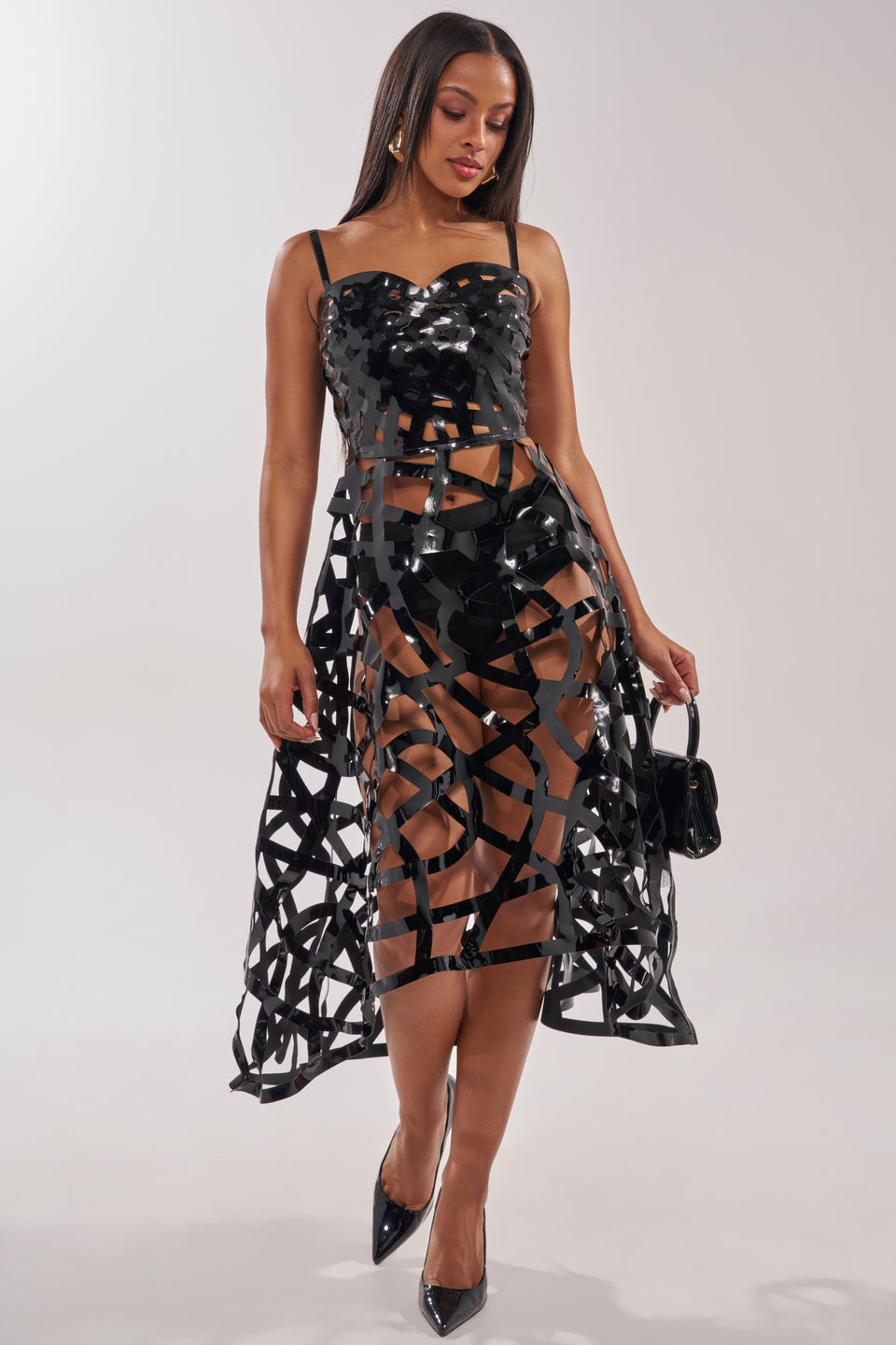 cut out caged dress Cut Out Cage Dress