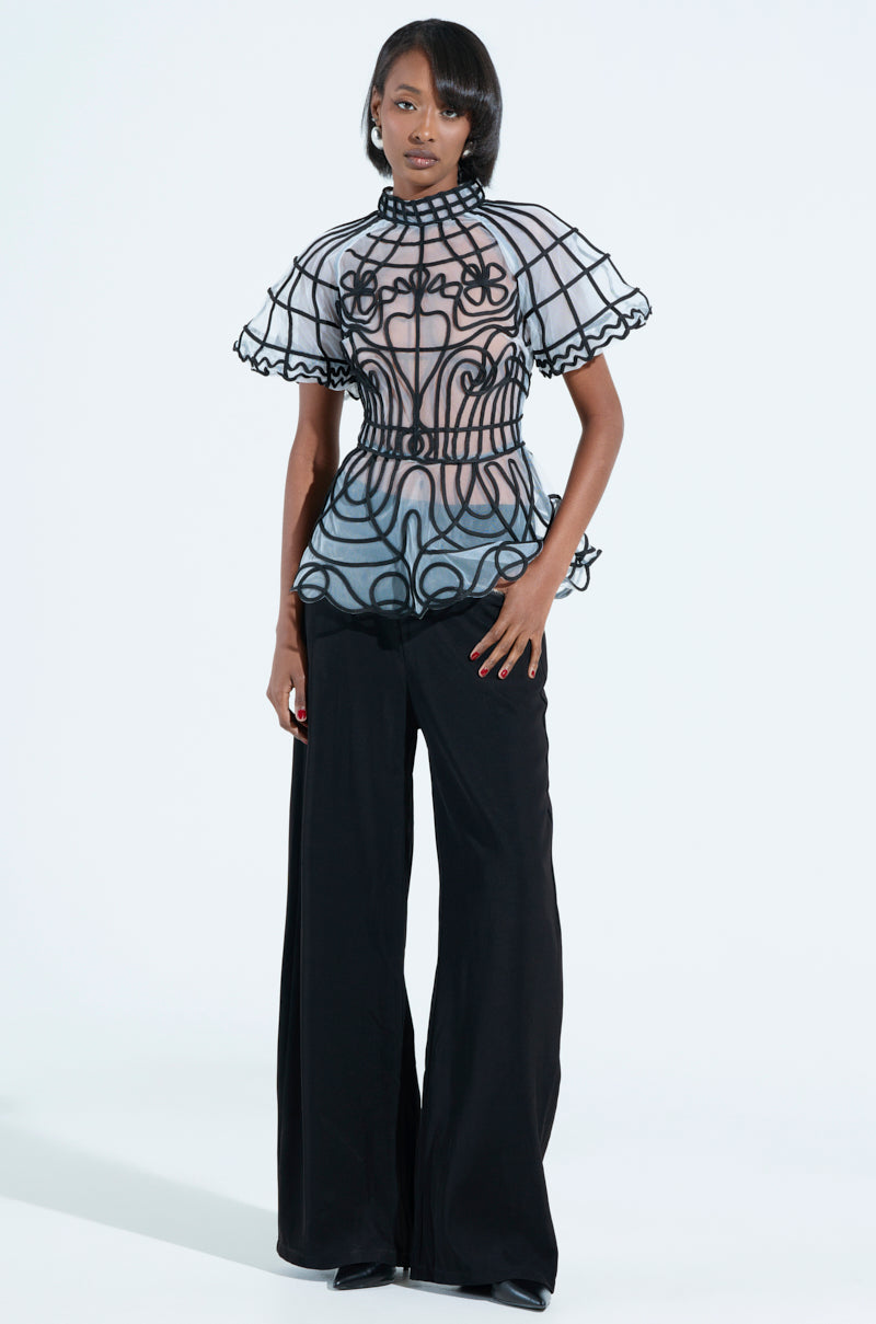 thenewsociety Anabella Blouse - 4Y 新品未使用 DOLL FACE SHORT SLEEVE STRUCTURED BLOUSE – AKIRA