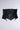 A black leather BUCKLE UP PU BELT featuring western-inspired silver buckle accents on a plain white background.