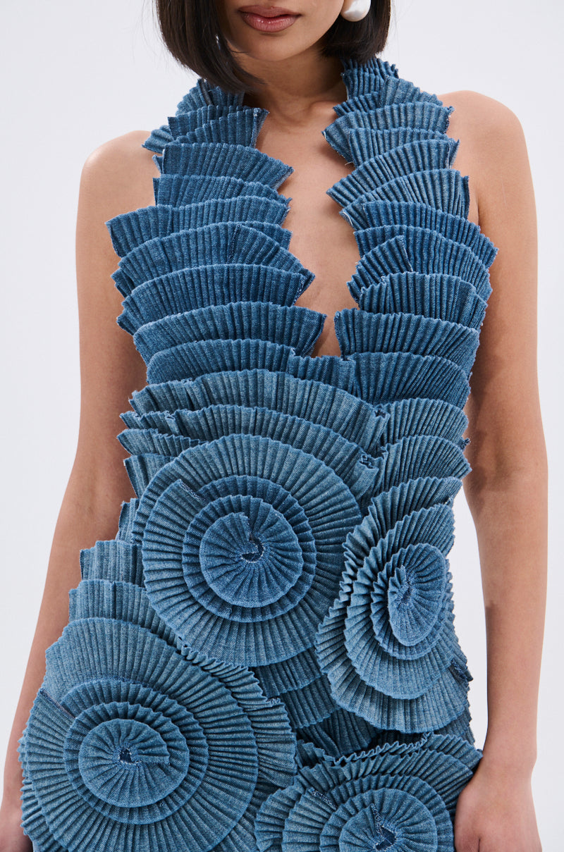 one and only denim dress One and Only Collective