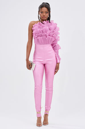 最終値下げmuguet frillribbon downjacket PINK Benetton_22AI_22A21IN53NC0G_1A