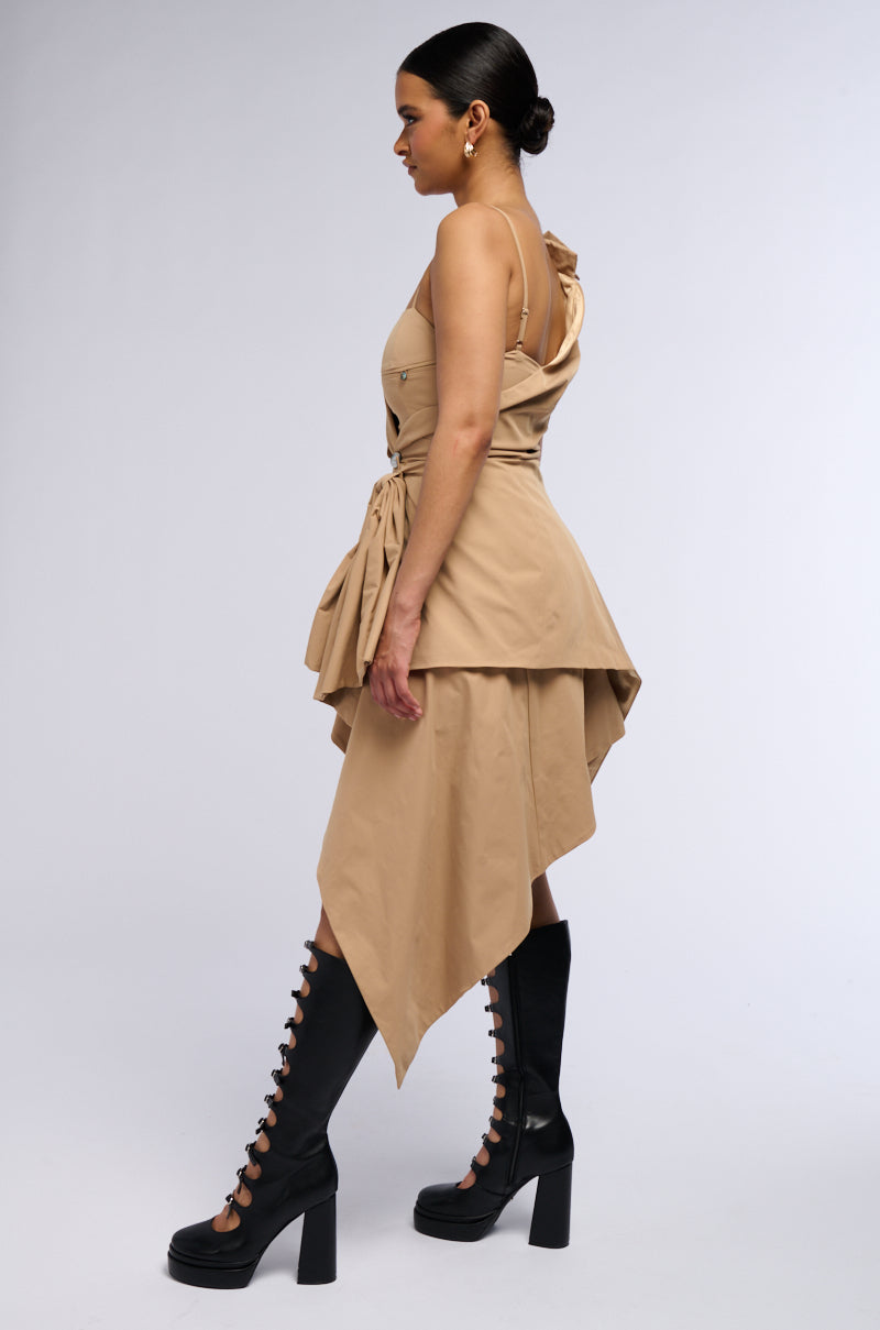 Detail View A Little Bit Of Business Mini Dress 2