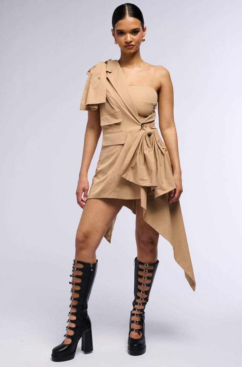 Extra View A Little Bit Of Business Mini Dress 4