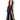 Front View A Little Bit Of Class Rhinestone Cut Out Jumpsuit