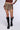 Front View Able To See Mini Skirt In Brown Multi