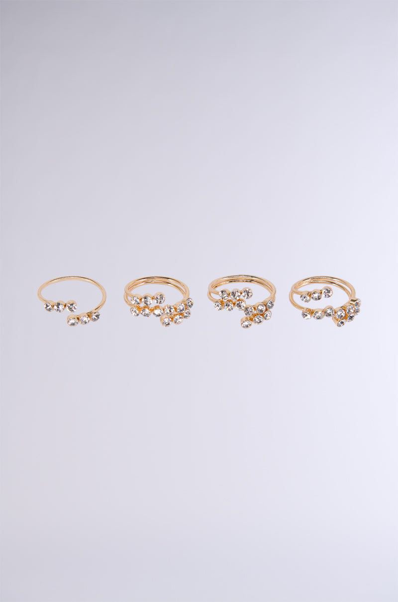 Side View Abstract Life Ring Set