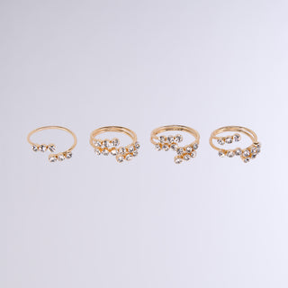 Side View Abstract Life Ring Set