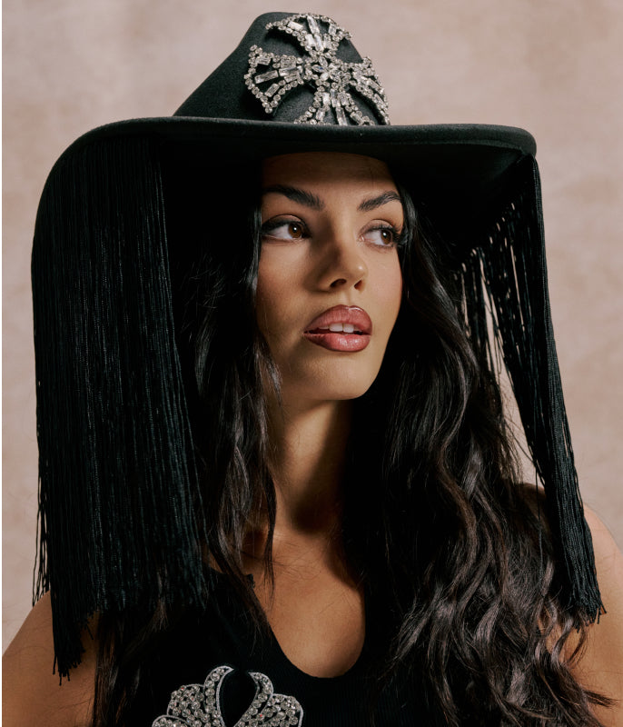 ITS HOT IN HERE BEADED BAG – AKIRA