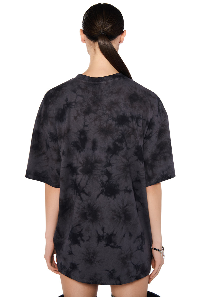 Detail View Acdc Highway To Hell Rhinestone Star Graphic Tee 3