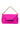 Back View Adele Fuchsia Satin Purse