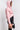 Back View Adidas Womens Ruched Hoodie in Pink Spirit