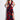 Front View Adore Printed Lace Up Maxi Dress