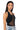 Side View Adrenaline Halter Neck Mesh Detail Bodysuit