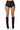 Full View Adriana Lace Up Faux Leather Shorts