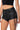 Extra View Adriana Lace Up Faux Leather Shorts