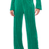 Front View Adventure To My World Pull On Wide Leg Pant In Green