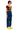 Extra View Aggie High Rise Denim Cargo Pants