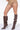 Front View Akira Loose Fit Fish Net Tights