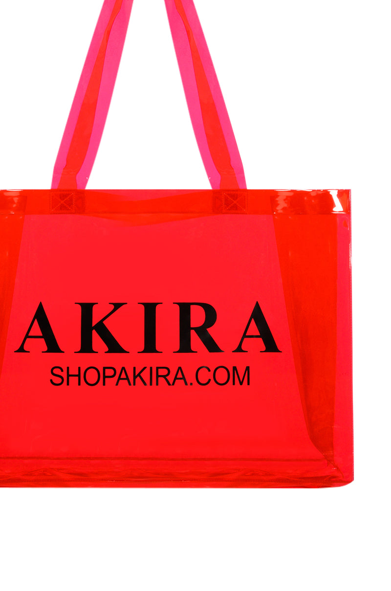 Back View Akira Pvc Shopping Bag 5
