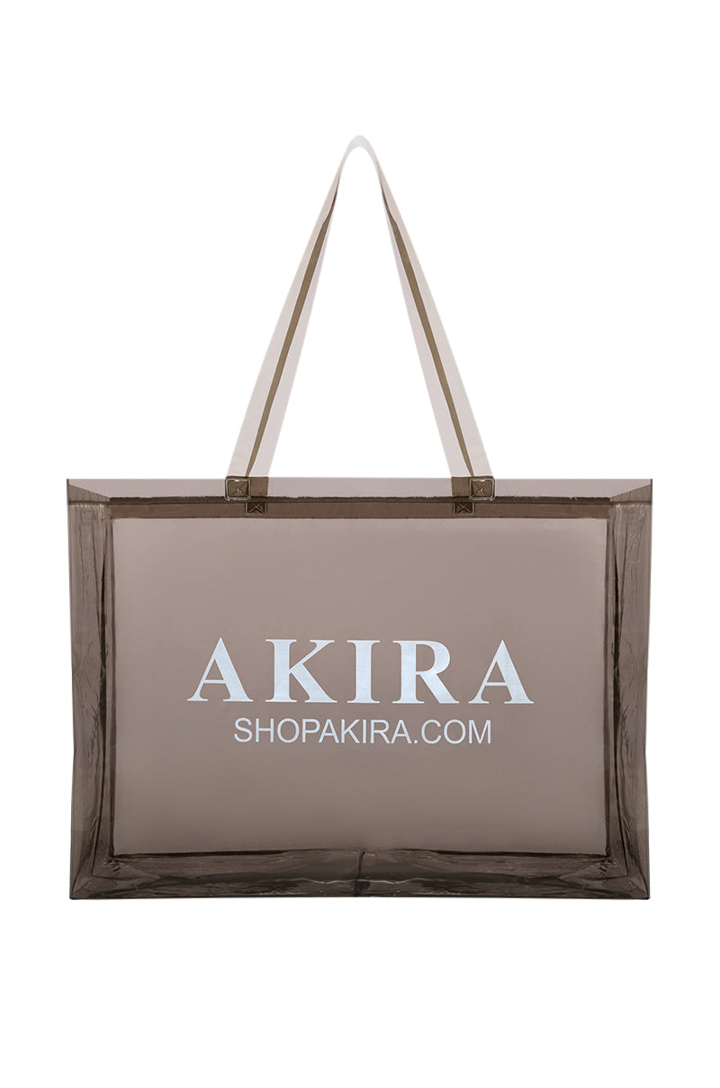 Side View Akira Pvc Xxl Shopping Bag 1