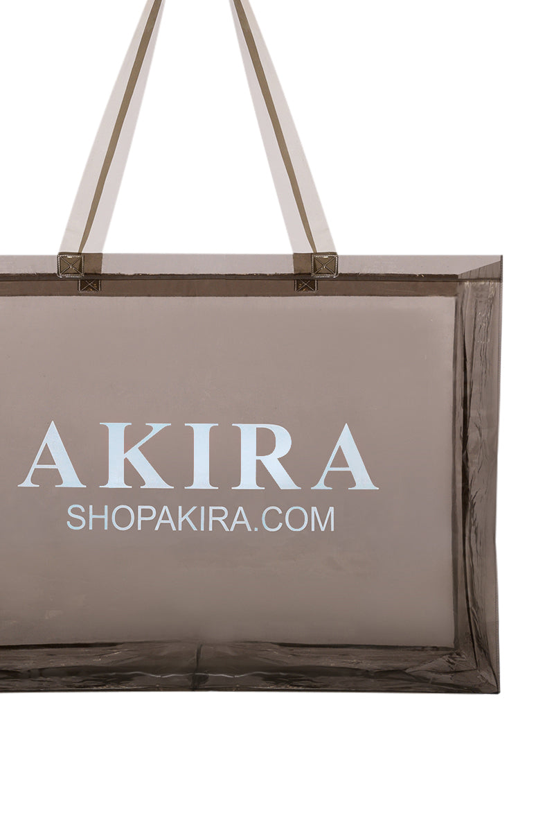 Back View Akira Pvc Xxl Shopping Bag 2