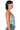 Full View Alex Acid Wash Denim Cargo Corset
