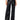 Front View Alice High Rise Faux Leather Wide Leg Pants