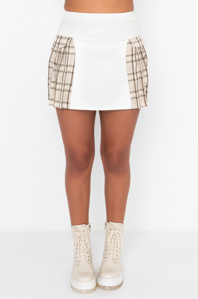 Front View Alice In Paris Mini Skirt