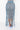 Back View Alicia Denim Maxi Skirt in Medium Blue Denim