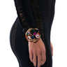 Front View All I Care About Is Jewels Embellished Cuff