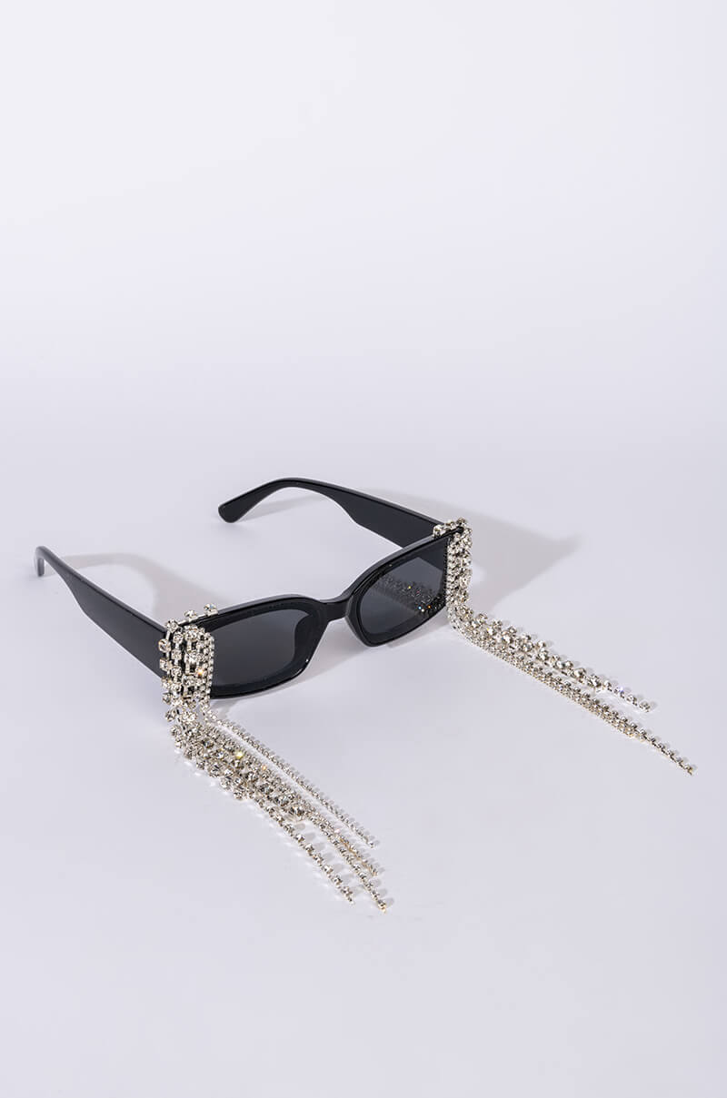 Detail View All I Want Is Everything Rhinestone Sunnies