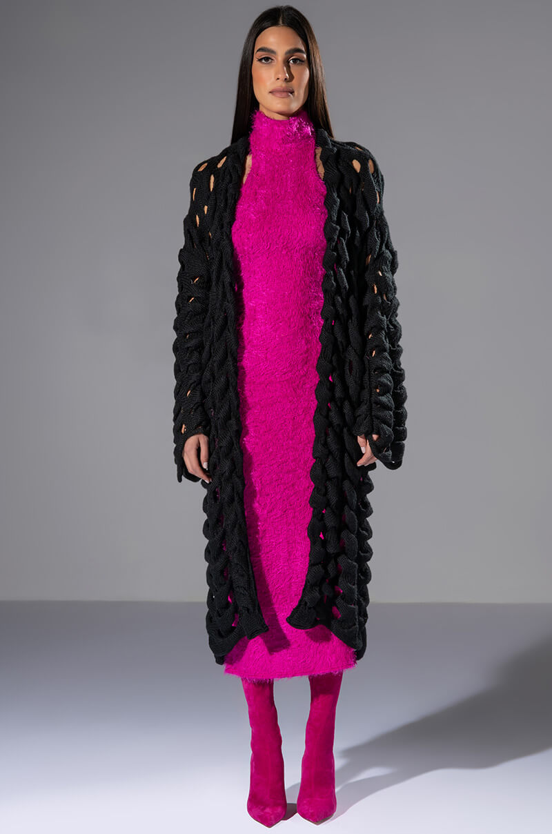 ALL NIGHTER OPEN KNIT CARDIGAN view 0