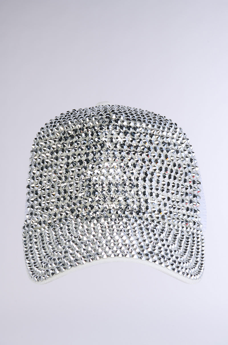 Back View All Of The Lights Bling Trucker Hat