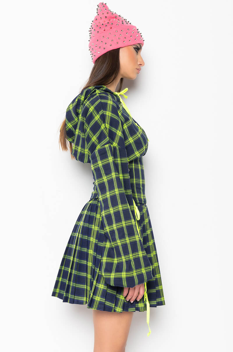 Extra View All Of The Lights Corset Body Hoodie