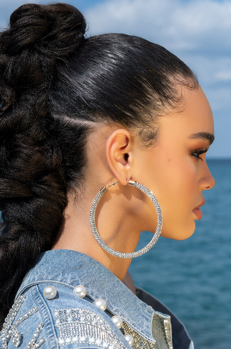Front View All That Glitters Hoop