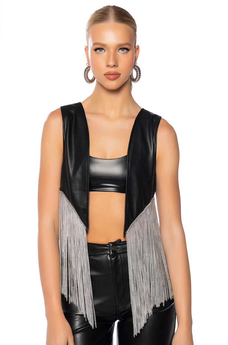 ALL THE RAGE CHAIN VEST view 0