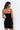 Back View All The Right Places Bandage Mini Dress in Black